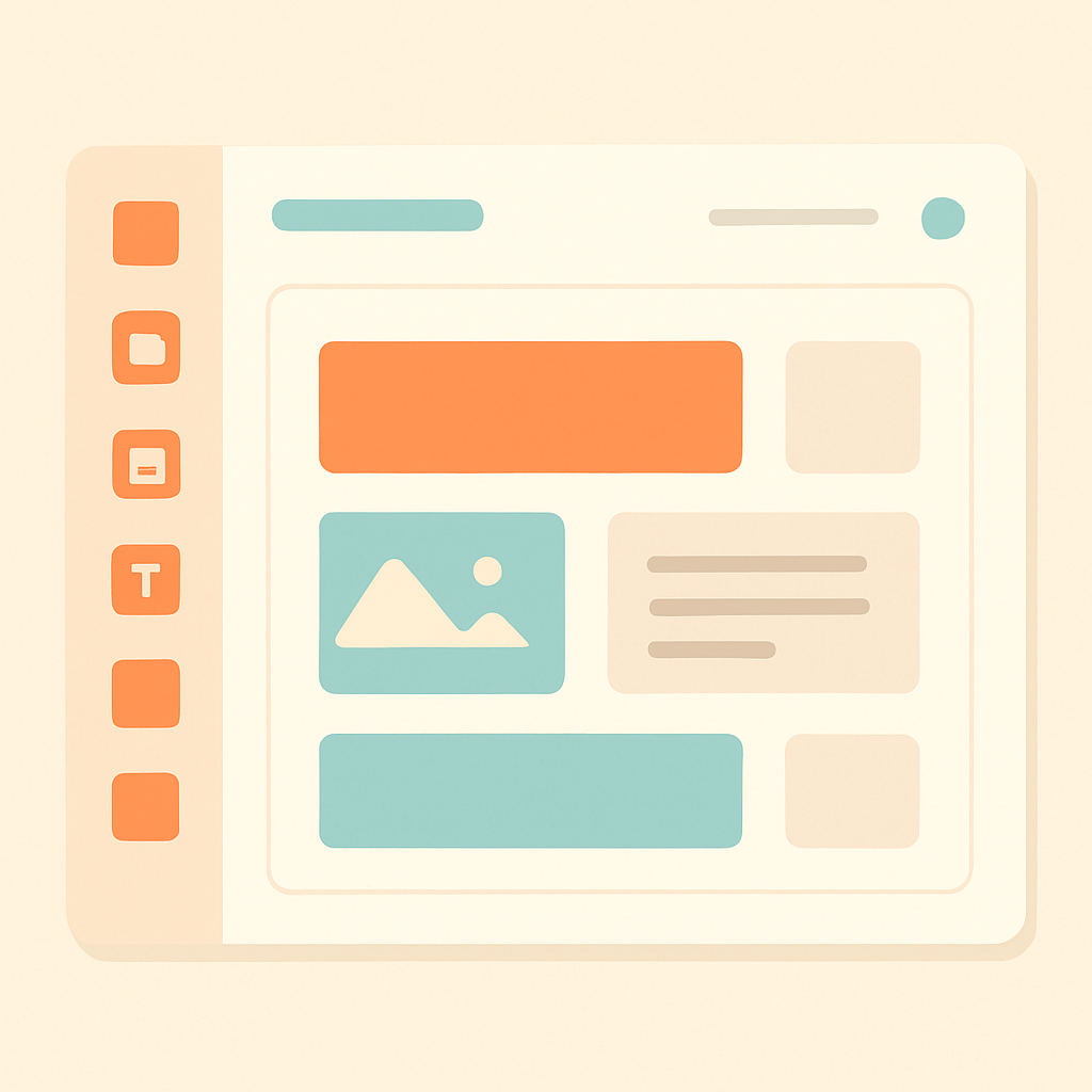Cenora webbuilder met sleepbare elementen